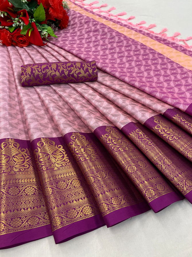 Aab Genius Non Catalogue Pure Mercerised cotton silk Designer Saree Catalogue